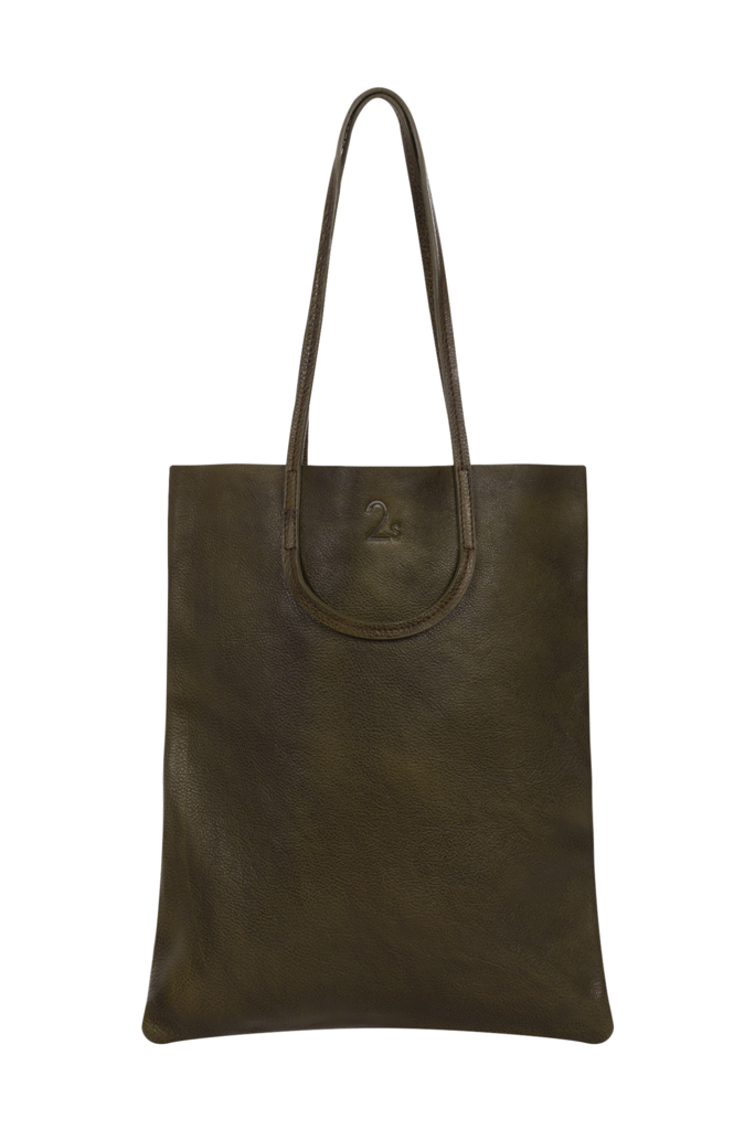 Easy Leather Tote - 2s-twoways